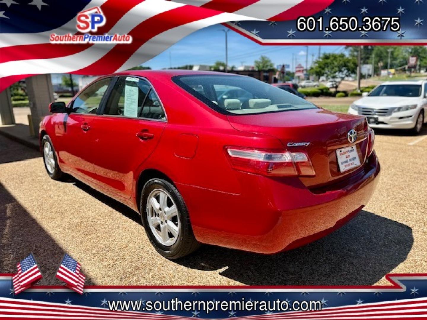 2009 RED TOYOTA CAMRY CE; SE; LE; XL (4T1BE46K79U) , located at 922 W. Beacon St., Philadelphia, MS, 39350, (601) 650-3675, 32.770447, -89.127151 - Photo#3